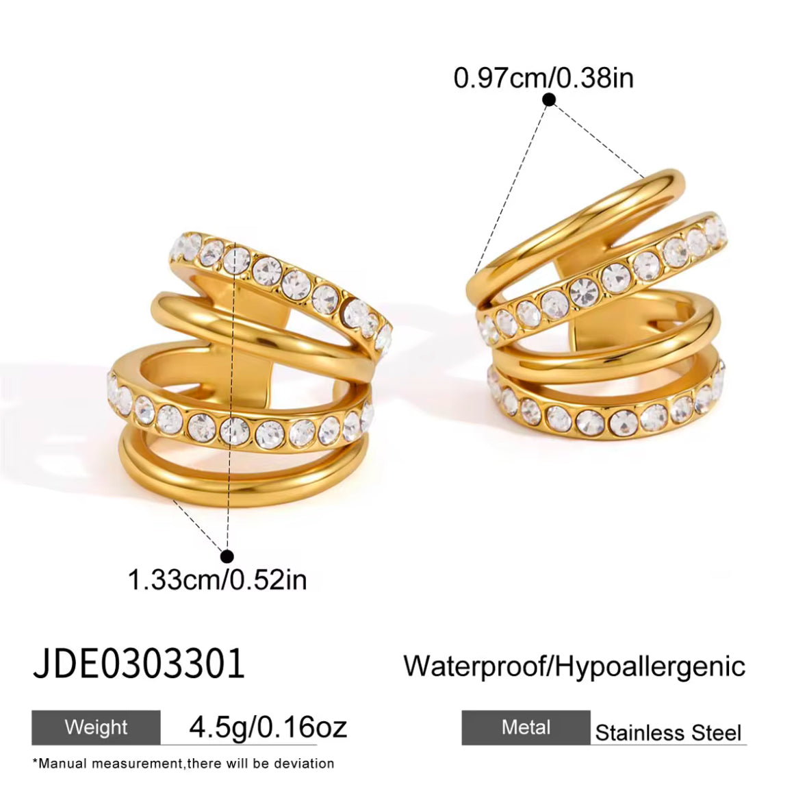 HOLA EAR CUFFS