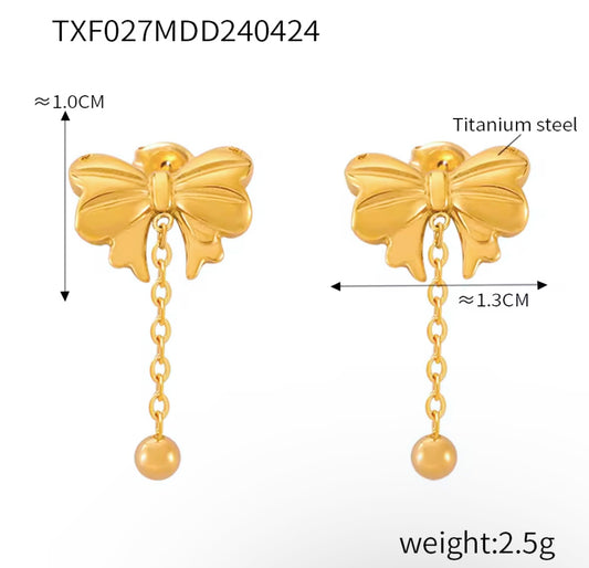 BOWLITA EARRINGS