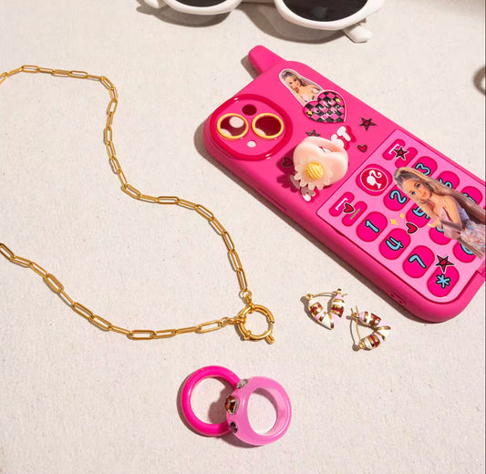 PAPERCLIP NECKLACE ( FOR CHARMS )