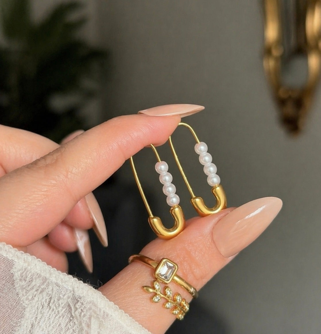 PIN EARRINGS
