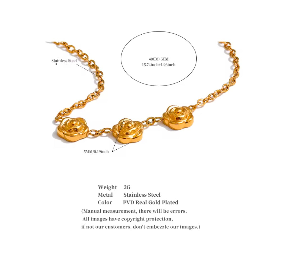 ROSE NECKLACE