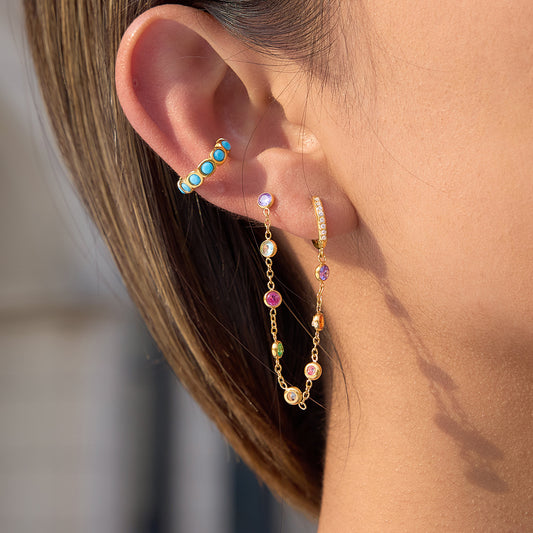 MIDNIGHT EARRINGS ( MULTI )