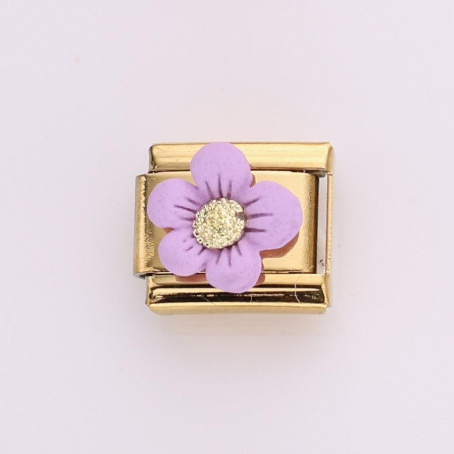 PURPLE FLORA CHARM