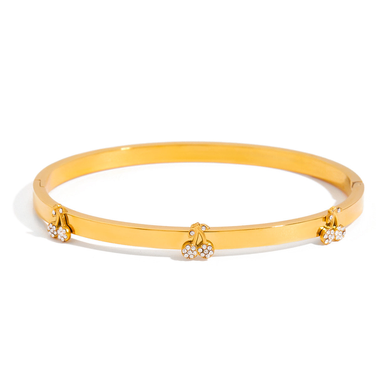 CHERRY BANGLE BRACELET