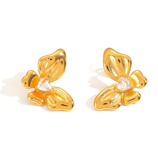 BUTTERFLY STUDS
