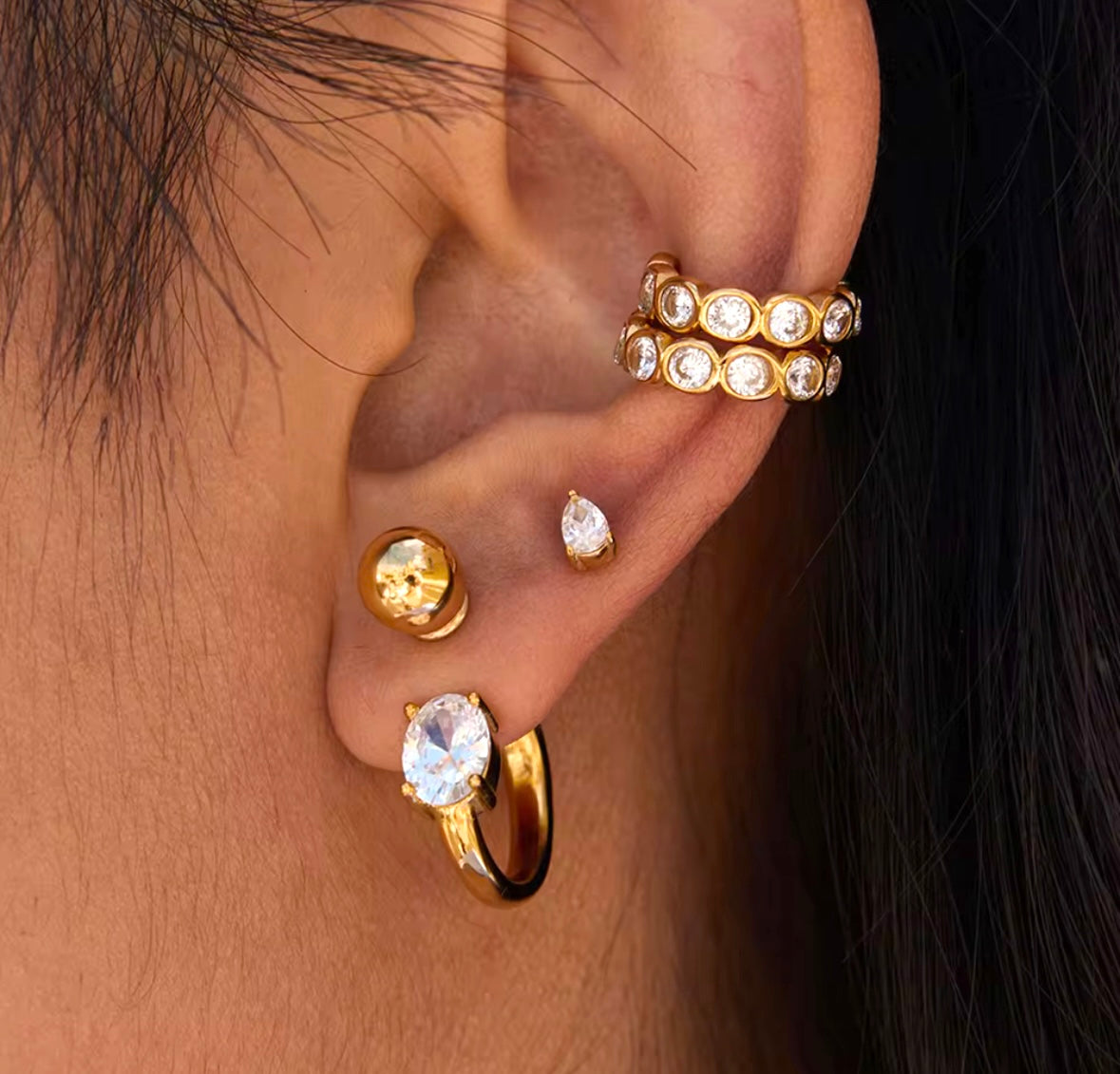 SARAG CUFF EARRINGS