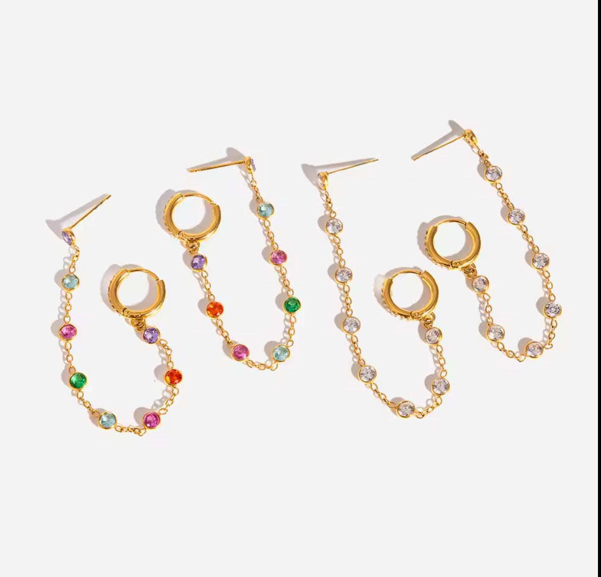 MIDNIGHT EARRINGS ( MULTI )