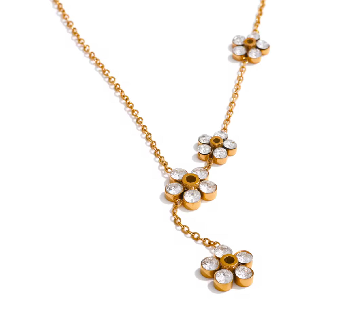 flowers necklace