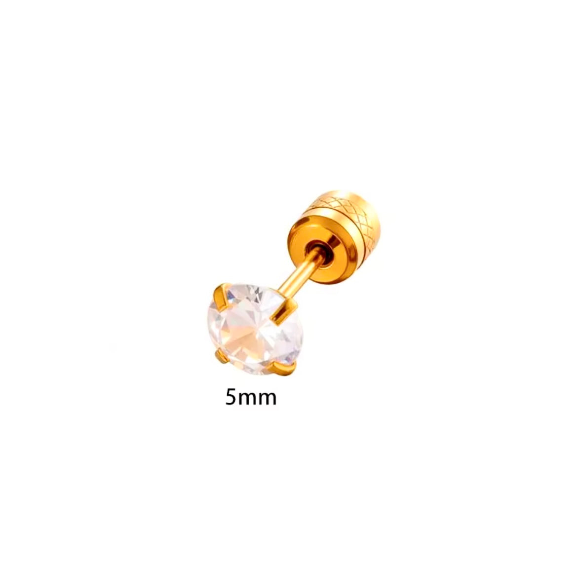 SOLITAIRE STUDS ( PAIR )