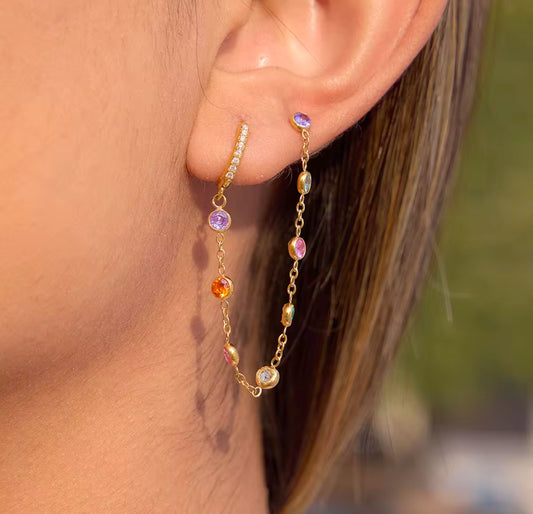 MIDNIGHT EARRINGS ( MULTI )