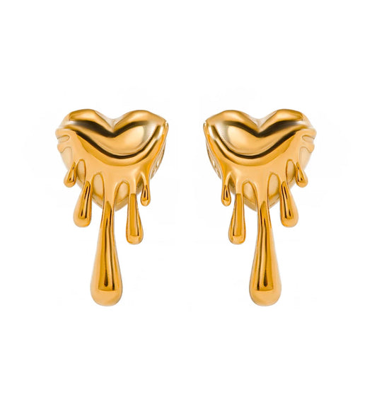 MELTING HEART EARRING