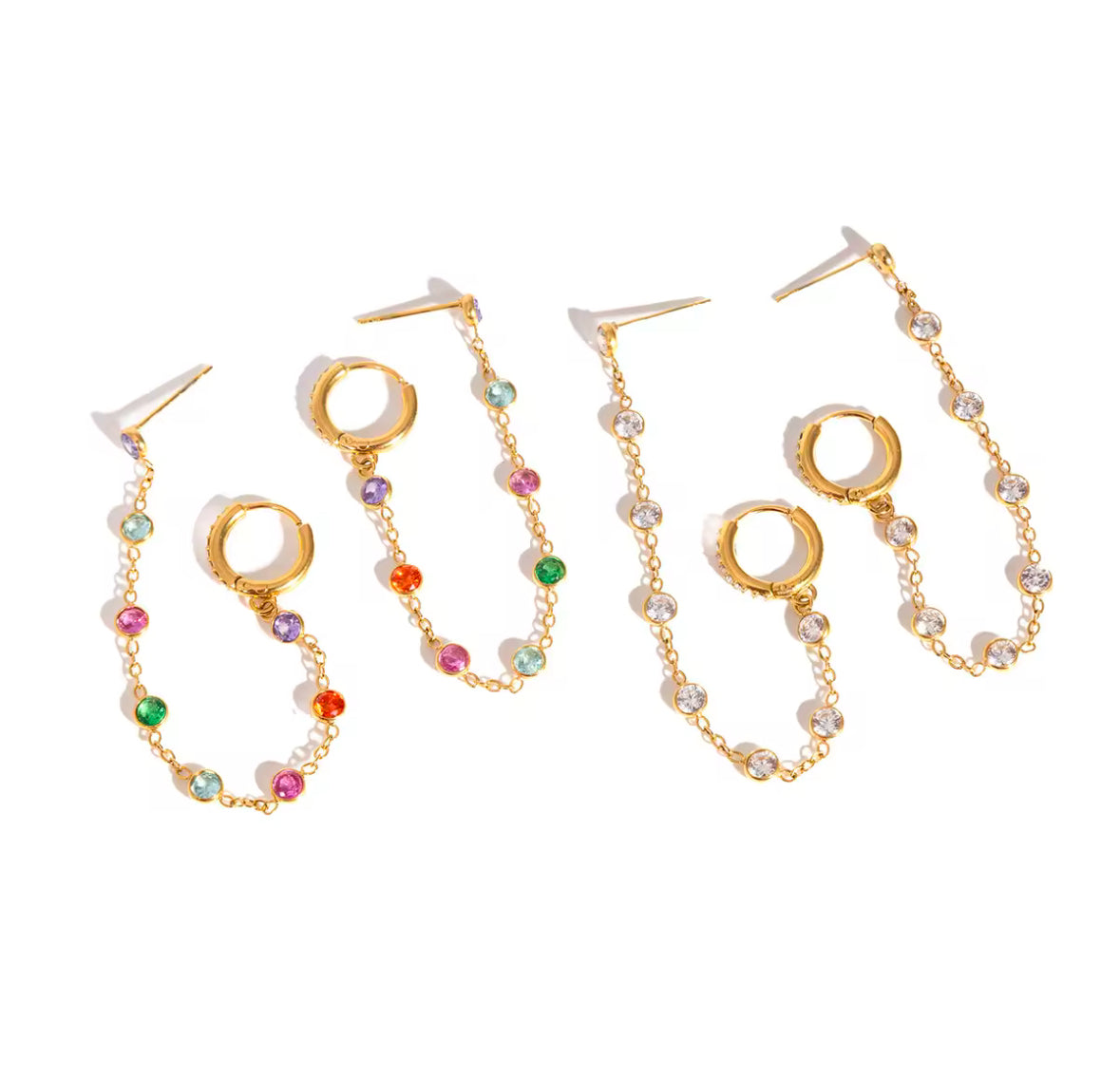 MIDNIGHT EARRINGS ( MULTI )