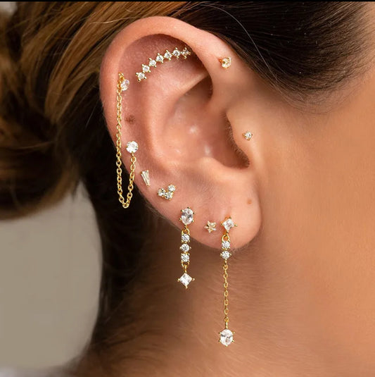 STARDUST EARRINGS (Set of 9)