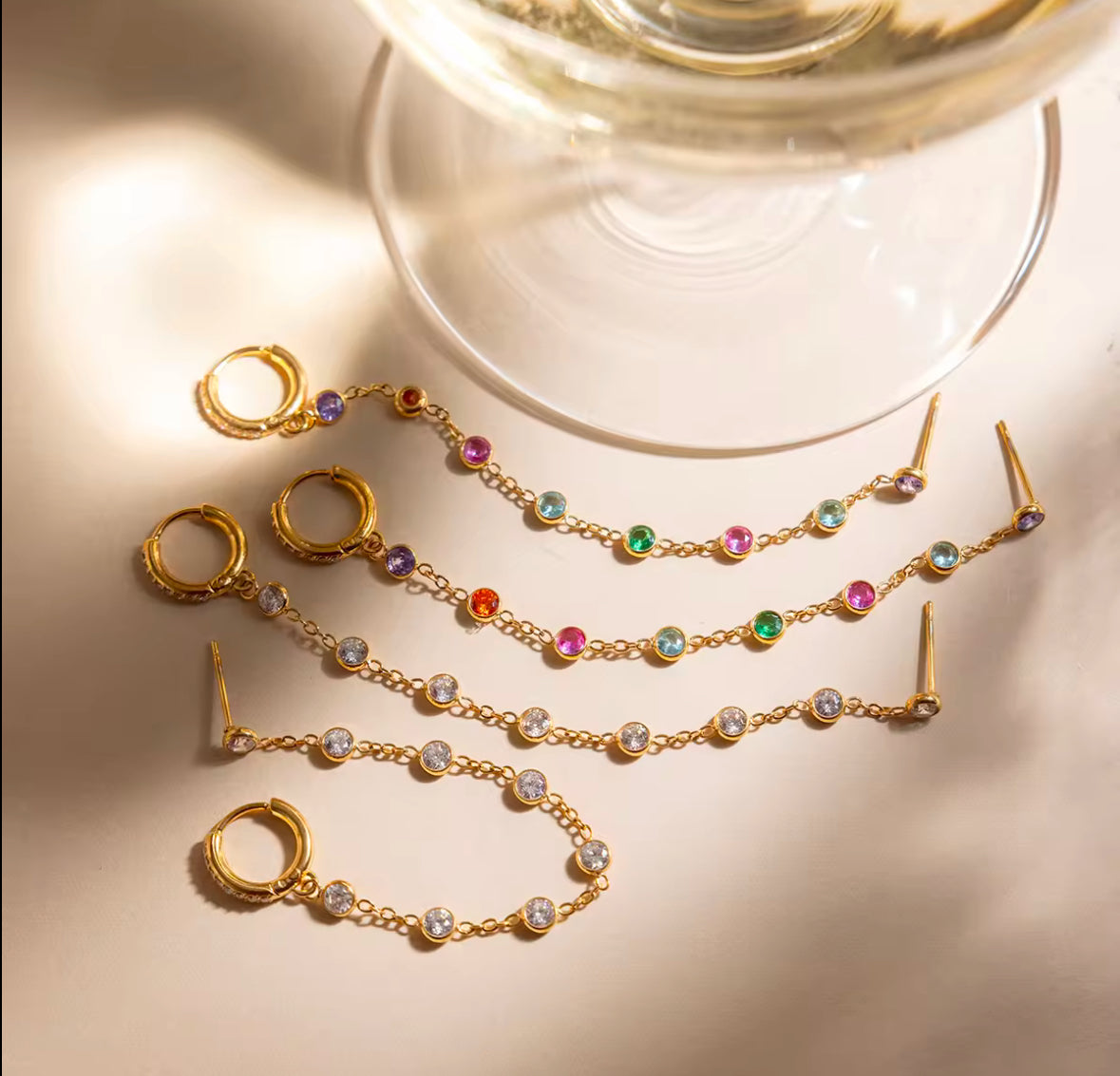 MIDNIGHT EARRINGS ( MULTI )