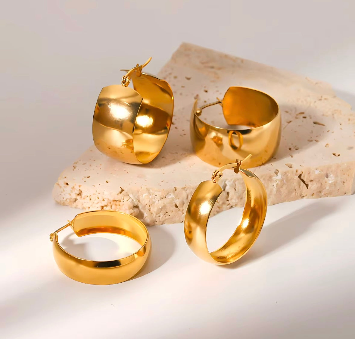 GOLD HOOPS