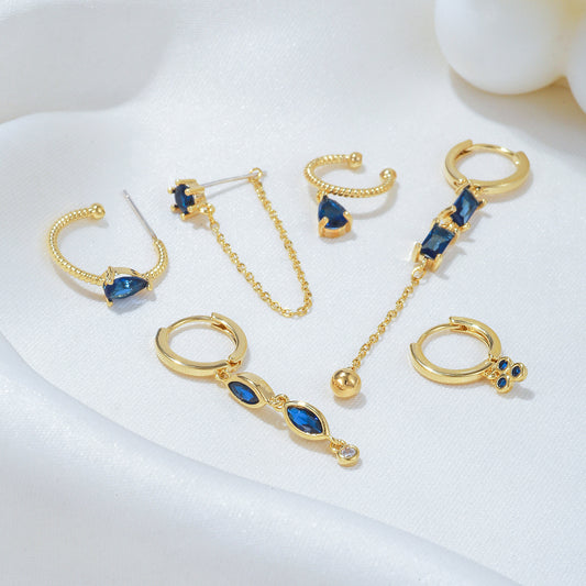 NIHARA EARRING ( set of 6 )