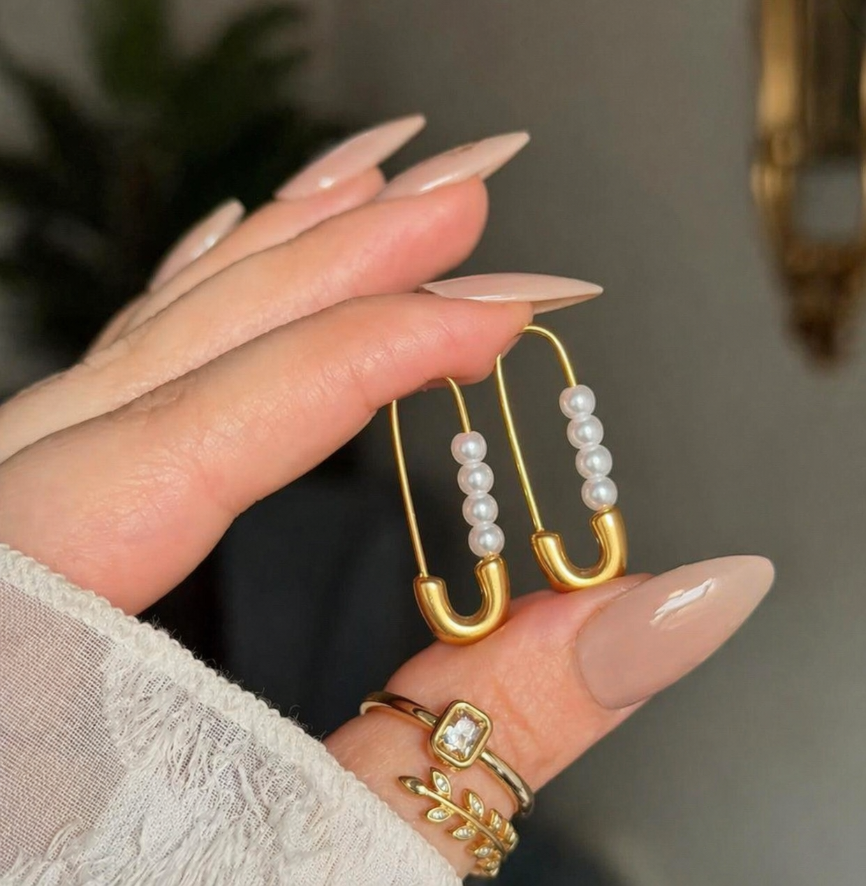 PIN EARRINGS
