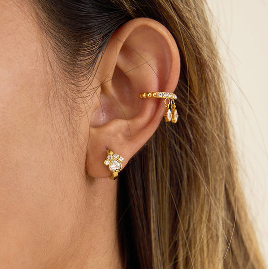 JULIEAT CUFF EARRINGS (SINGLE )