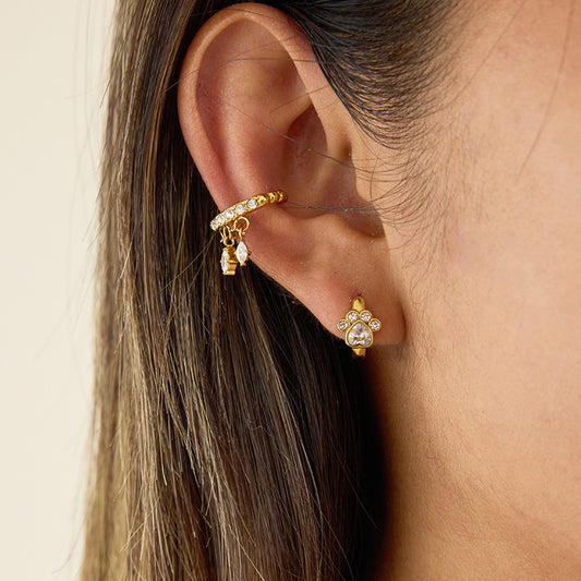JULIEAT CUFF EARRINGS (SINGLE )